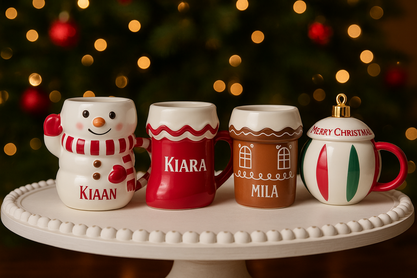 Personalized Christmas Mug