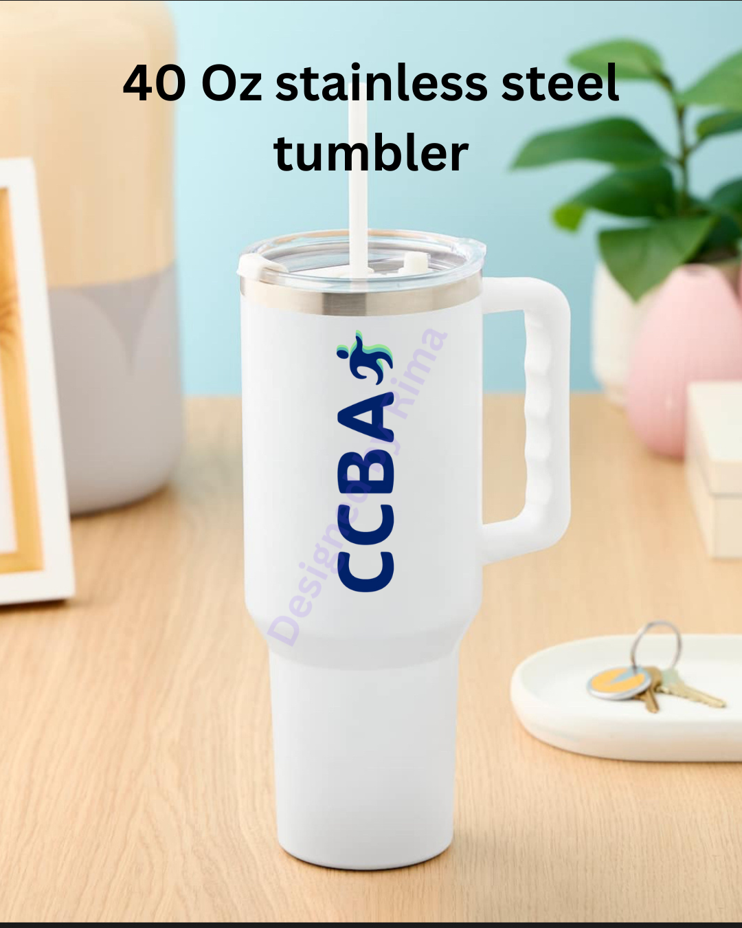 Personalized Water Tumbler – Custom Name, Logo, or Design