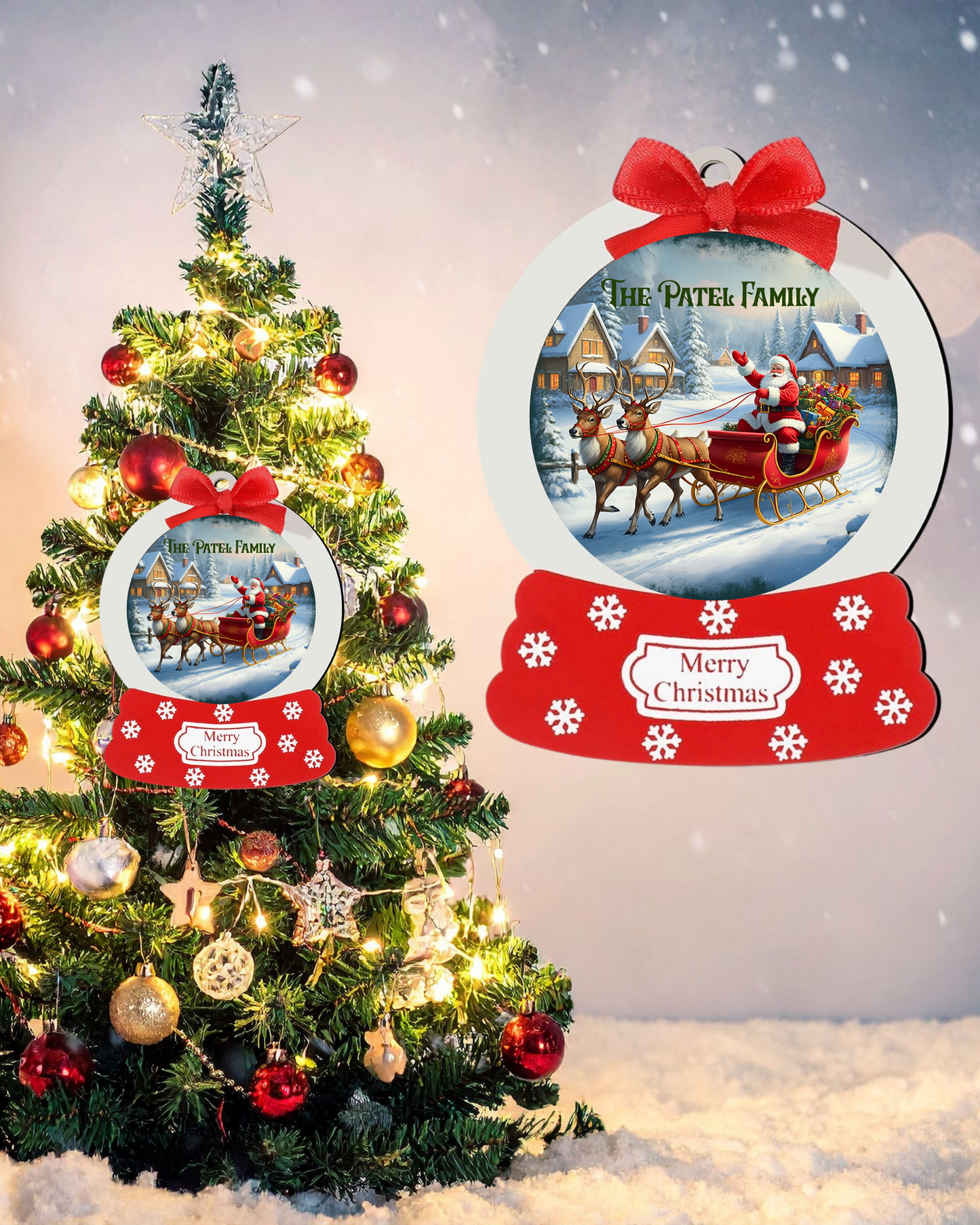 Cute Personalized Christmas Ornaments