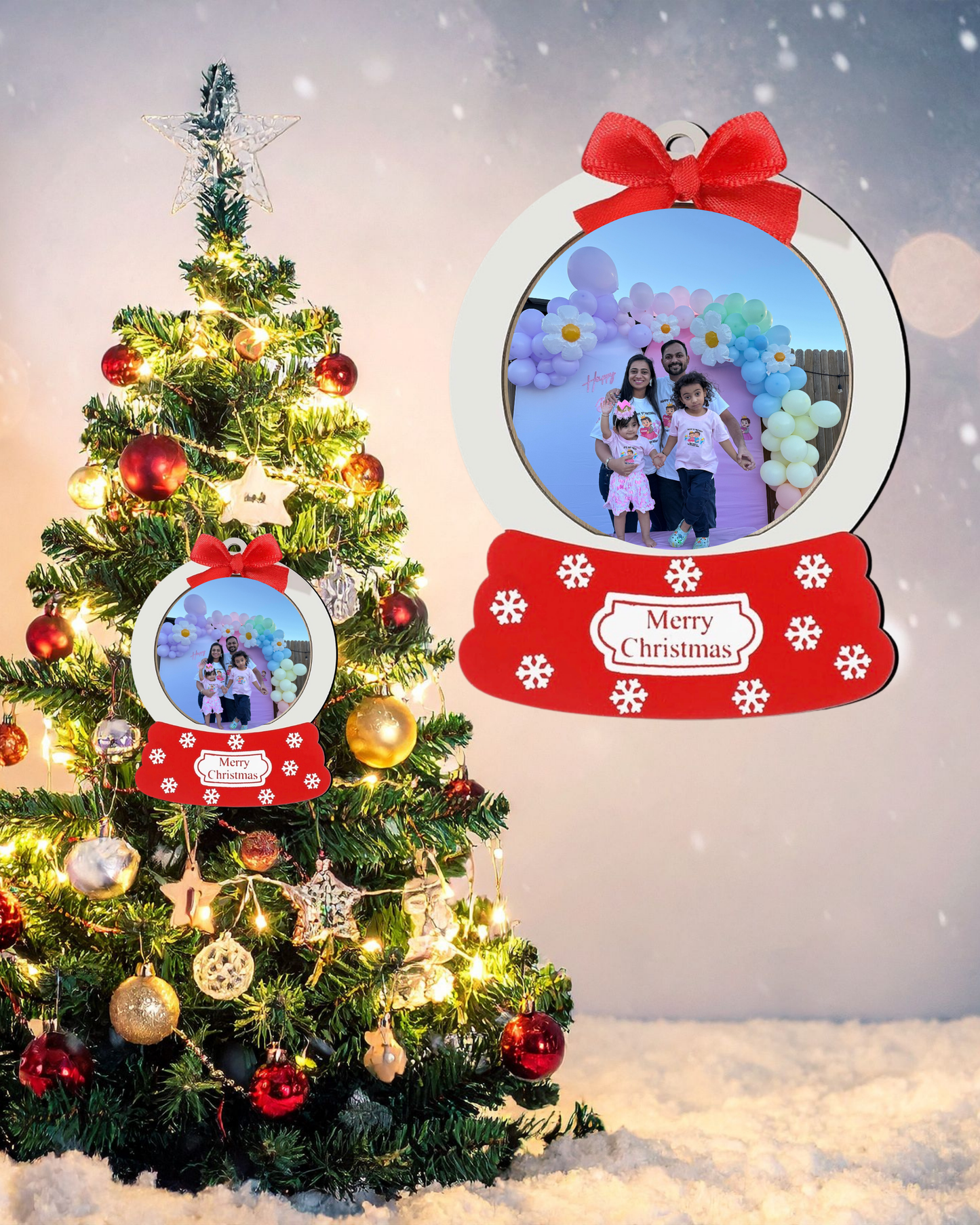 Cute Personalized Christmas Ornaments