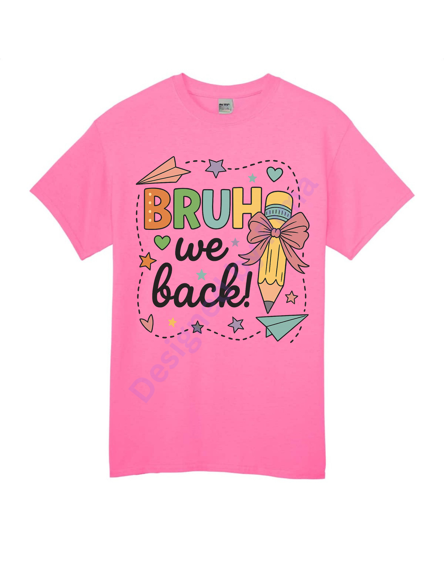 Personalized T-Shirt – Custom Print with Name or Design- Back to School