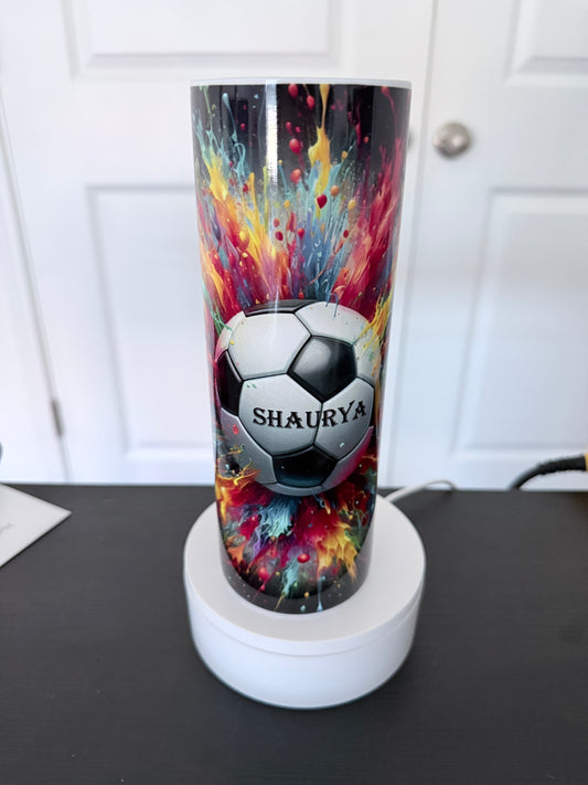 20 oz skinny personalized tumblers