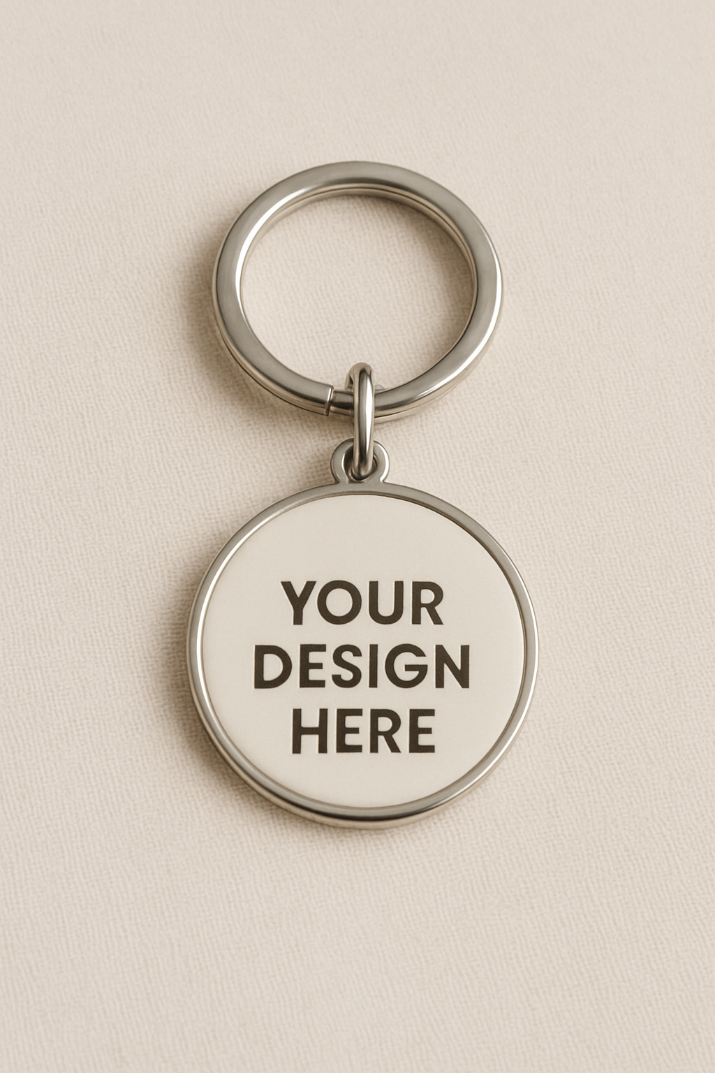 Personalized Keychain – Custom Name, Logo or Design Gift