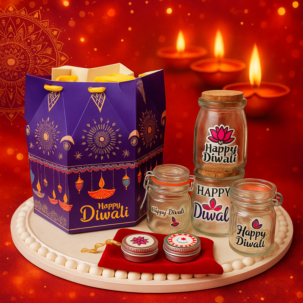 DIWALI-E-JASHN HAMPER- Festive Diwali box | Diwali Hamper | Unique Hamper | Festival of Lights Hamper