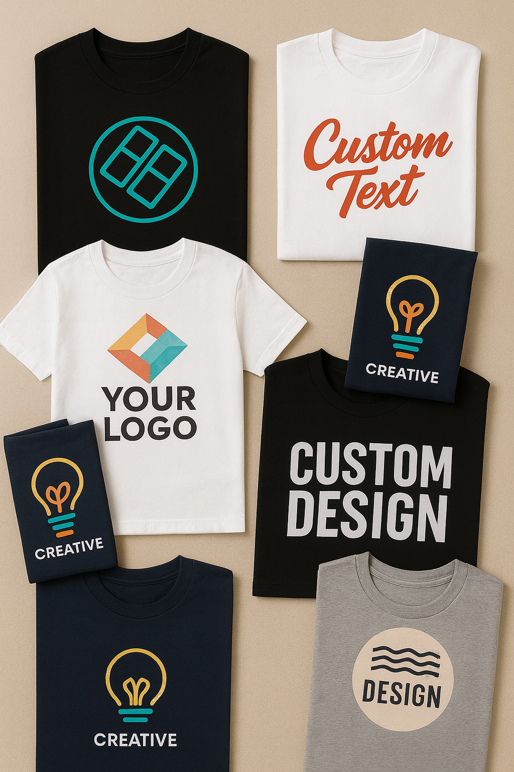 Personalized T-Shirt – Custom Print with Name, Logo or Design