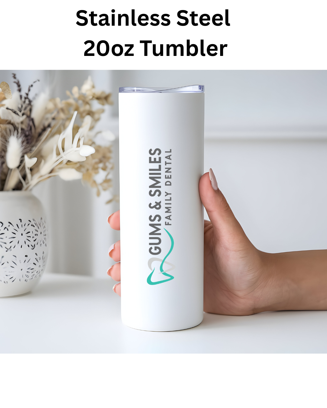20 oz skinny personalized tumblers